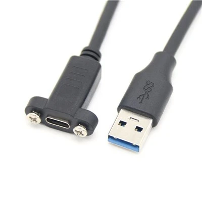 USB-paneelmontage USB C-verlengkabel